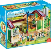 Playmobil 70132 - Grande Ferme Avec Silo Et Animaux
