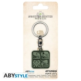 Monster hunter - porte-cles metal - symboles