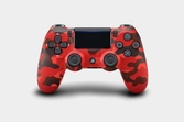 Manette DualShock 4 V2 Red Camouflage - PS4