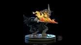 Le seigneur des anneaux - q-fig - witch king - statuette 15cm