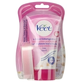 Veet silk & fresh crème dépilatoire sous la douche peaux sensibles 150 ml