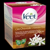 Veet pot de cire orientale rinçable fleur de jasmin et extrait de thé vert 250 ml