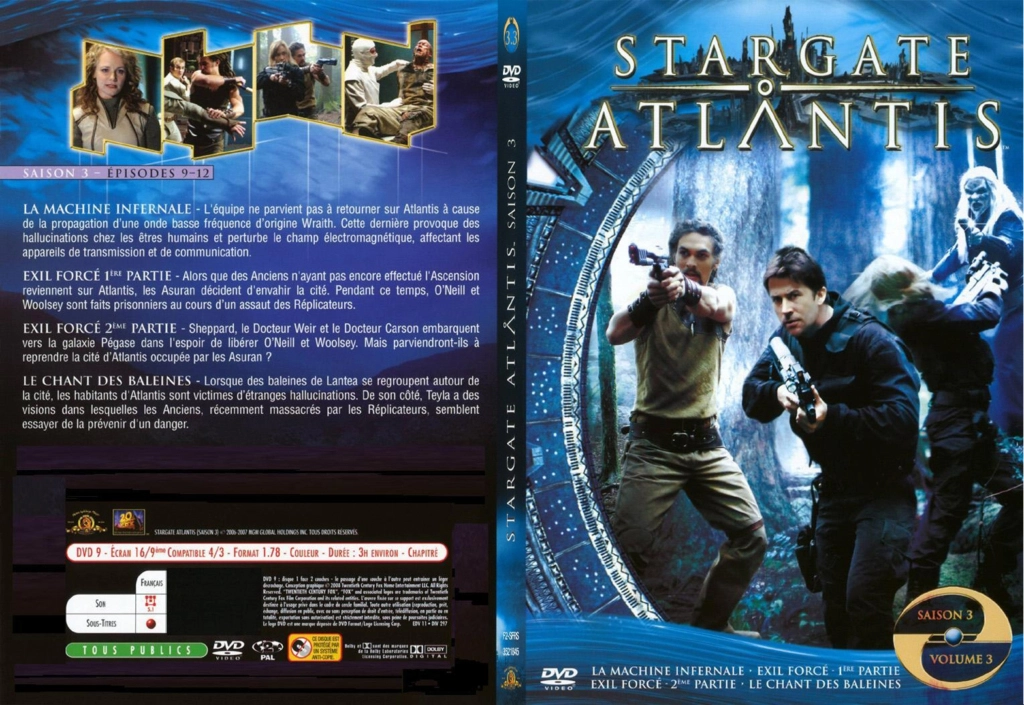 Stargate Atlantis - Saison 3 Vol. 3 - DVD