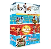 Coffret animation : la légende de sarila - sam et les monstres de feu - thor et les légendes du valhalla - holidaze - il faut sa