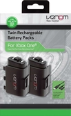 Venom twin rechargeable battery packs for xbox one black
