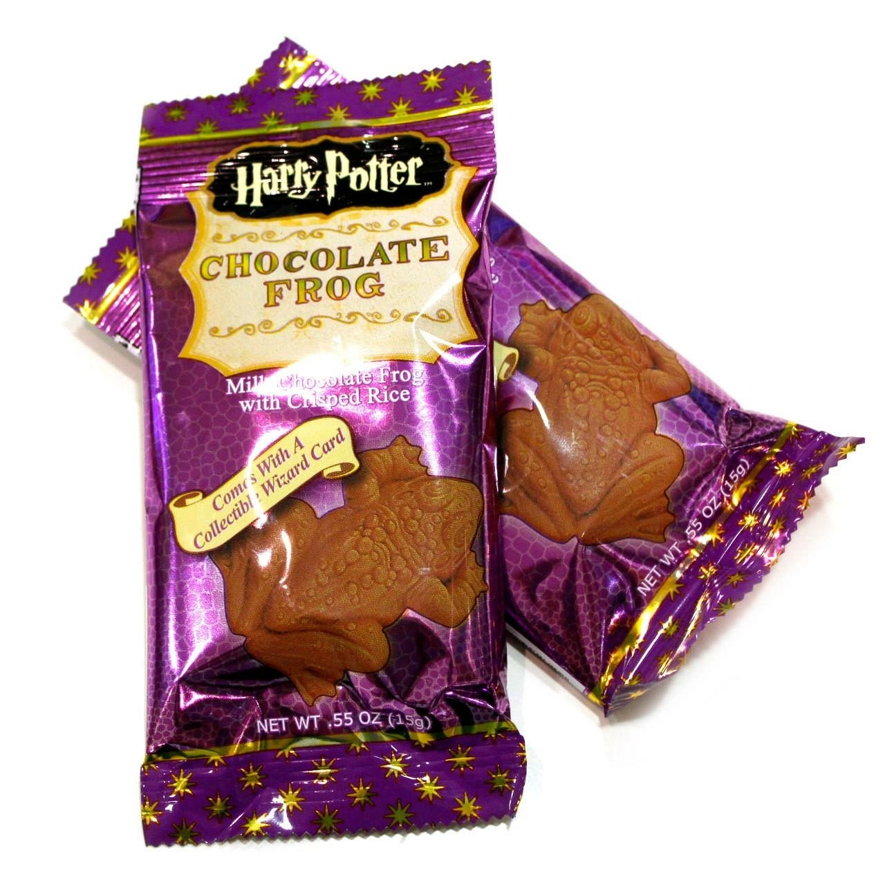 Harry potter jelly belly chocolate frog