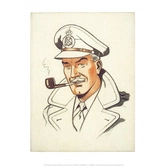 Blake & mortimer - affiche - croquis blake