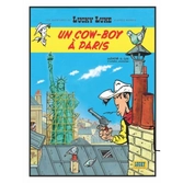 Lucky luke - affiche - un cowboy à paris