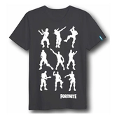 Fortnite - black fresh dance t-shirt m