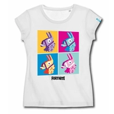 Fortnite - white lama t-shirt kids 10y