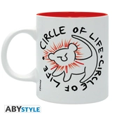 Disney - mug 320 ml - le roi lion simba - subli