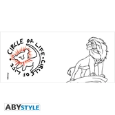 Disney - mug 320 ml - le roi lion simba - subli