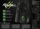 Dragonwar Raiden Gaming 2.0 Speakers