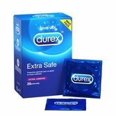 Durex Préservatifs Extra Safe - Préservatifs plus épais - 20 pièces