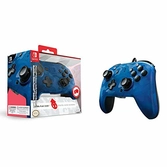 Manette PDP pour Nintendo Switch bleu Camo Audio