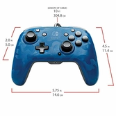 Manette PDP pour Nintendo Switch bleu Camo Audio