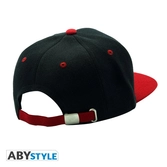 World of warcraft - casquette snapback - noir & rouge - horde