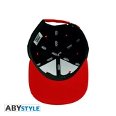 World of warcraft - casquette snapback - noir & rouge - horde