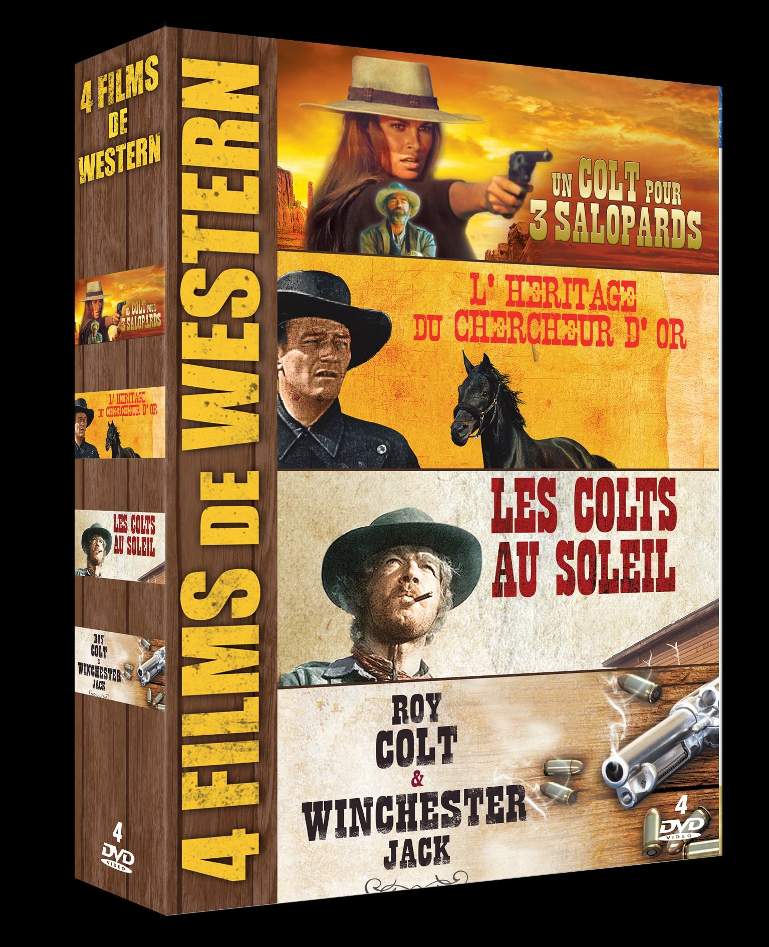 Western - coffret 4 dvd
