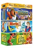 Coffret tri pack vol.4 - hercule - le livre de la jungle - merlin l'enchanteur