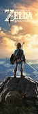 The legend of zelda breath of the wild - poster de porte