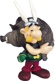 Plastoy - astérix figurine astérix portant un sanglier