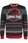 Jurassic park - ugly jurassic logo christmas sweater s