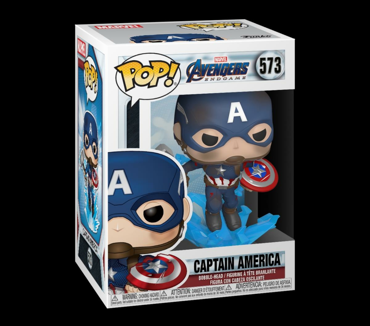 Avengers: Endgame Captain America Funko Pop (Mjolnir & Broken