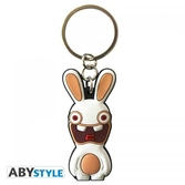 Lapins cretins - porte-clés pvc lapin yeux rouges