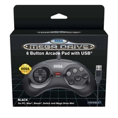 Manette SEGA Mega Drive Mini 6-boutons USB - Noire