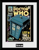 Doctor who - collector print 30x40 - tardis comic