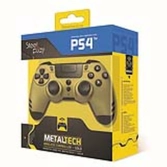 Steelplay metaltech wireless controller gold for ps4 / ps3 / pc