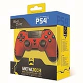 Steelplay metaltech wireless controller ruby red for ps4 / ps3 / pc