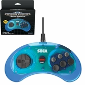 Manette SEGA Mega Drive Mini 6-boutons USB - Bleue