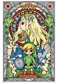 The legend of zelda - maxi poster - vitrail - 61cm x 91.5cm
