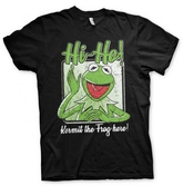 The muppets - t-shirt - kermit the frog here ! (m)