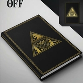 The legend of zelda - triforce light up notebook