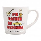 Friends - rather be watching friends mug 350ml