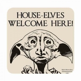 Harry potter - dobby house-elves welcome here coaster