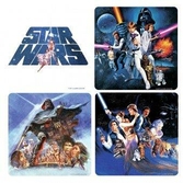 Star wars - original trilogy set of 4 coasters