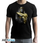 Marvel - titan black man t-shirt l