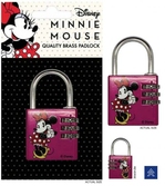 Disney - cadenas avec code - minnie mouse