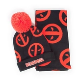Marvel - deadpool - bonnet & echarpe