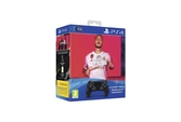 Manette Dual Shock 4 V2 noire + FIFA 20 - PS4