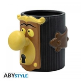 Disney - mug 3d x2 - alice au pays des merveilles - poignée de porte