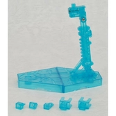 Gundam - model kit - action base 2 clear blue