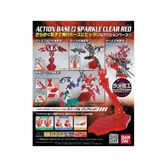 Gundam - model kit - action base 2 clear red