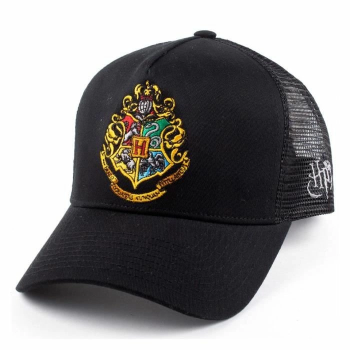 Harry potter Hogwarts School black baseball cap