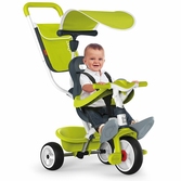 Smoby tricycle baby balade 2 vert