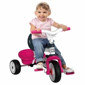Smoby tricycle baby balade 2 rose